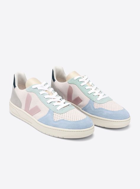 Zapatilla Veja Urbana Mujer V10 Multico Natural Babe-1
