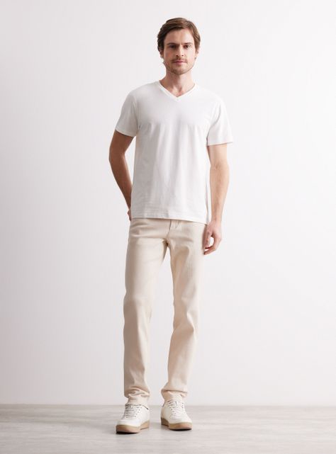 Polera Corte Cuello V-4
