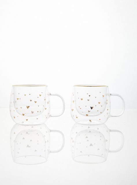 Set 2 Tazas Corazón 270 ml-0