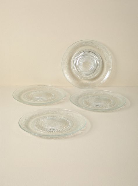 Set 4 Platos 29 cm Clear-0