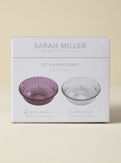 Set 4 Bowl 11 cm Rosa-3