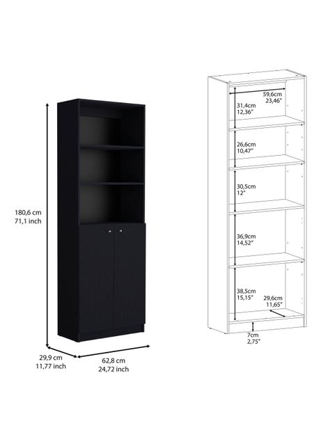 Combo Home Estante + Estante 2P-2