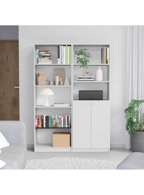 Combo Estante 62 cm + Estante 2 Puertas-4
