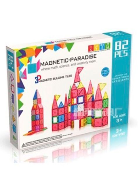 Juego Alex Toys Armable Set Imanes 82 Piezas Magnetics Alex-0
