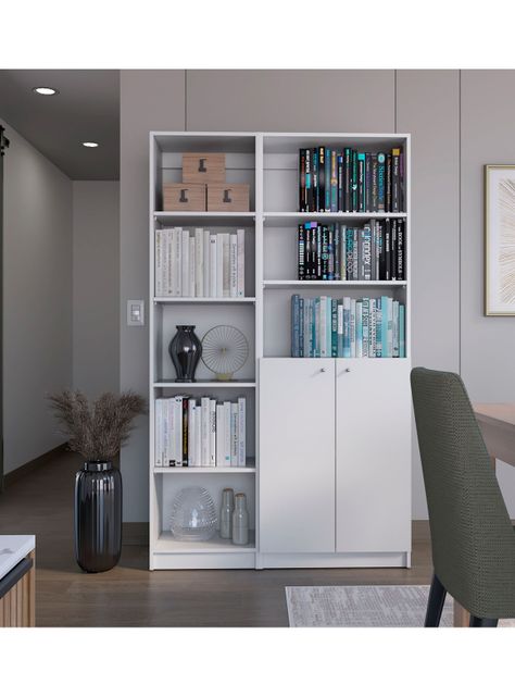 Combo Home Estante 45 cm + Estante 2 Puertas-4