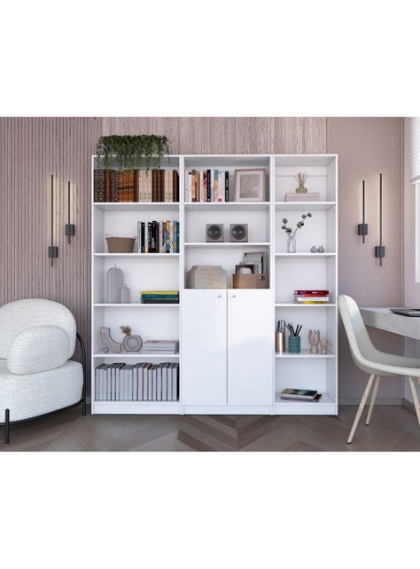 Combo Home Estante 5R + Estante 2P + Estante 45 cm-5