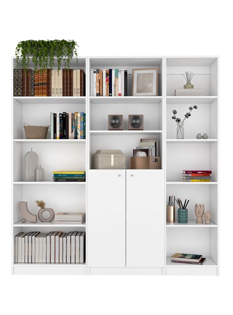 Combo Home Estante 5R + Estante 2P + Estante 45 cm-0