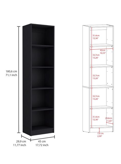 Combo 2 Estante 4R + Estante 45 cm-2