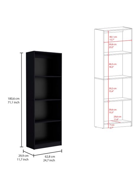 Combo 2 Estante 4R + Estante 45 cm-1