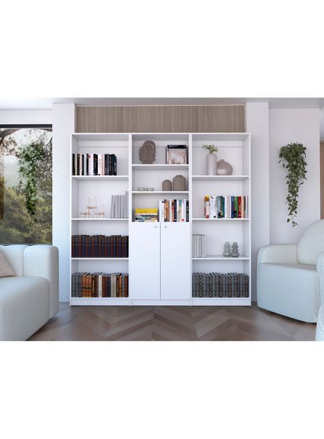Combo Home 2 Estantes 4 Repisas + Estante 2P-4