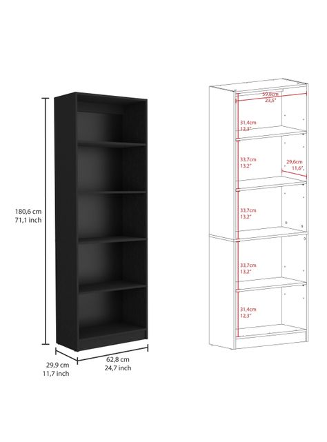 Combo Home 2 Estantes 45 cm + Estante 62 cm-2