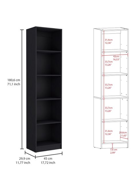 Combo Home 2 Estantes 45 cm + Estante 62 cm-3