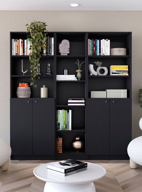 Combo 2 Estante 2 Puerta + Estante 45 cm Home-5