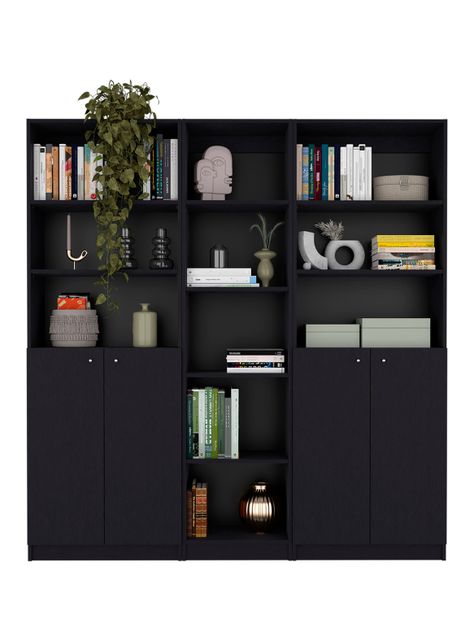 Combo 2 Estante 2 Puerta + Estante 45 cm Home-0
