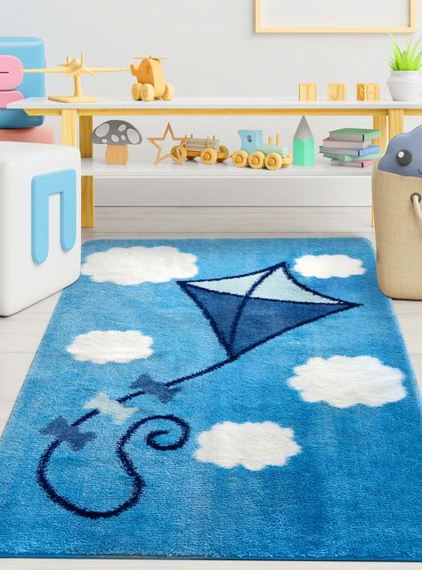 Alfombra 100 x 160 cm Kids Azul-2