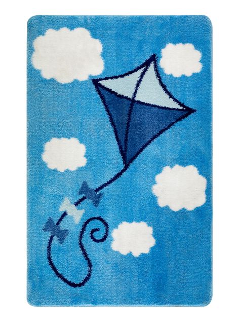 Alfombra 100 x 160 cm Kids Azul-0