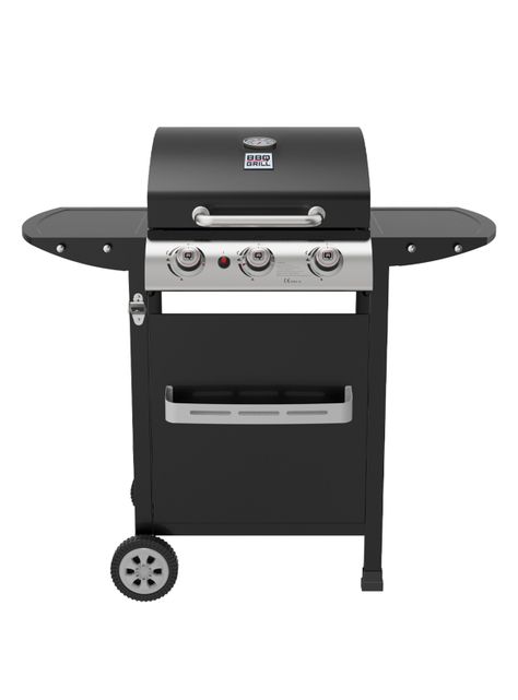 Parrilla a Gas Boston Pro 3 Quemadores-0