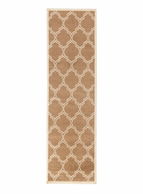 Alfombra Pasillo Siesta 70 x 230 cm Beige-0