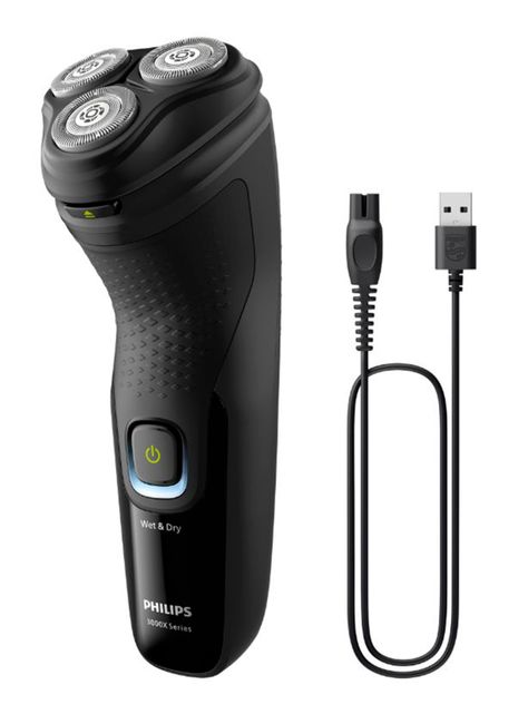 Afeitadora Eléctrica Serie 3000 USB X3021/00 Negro-1