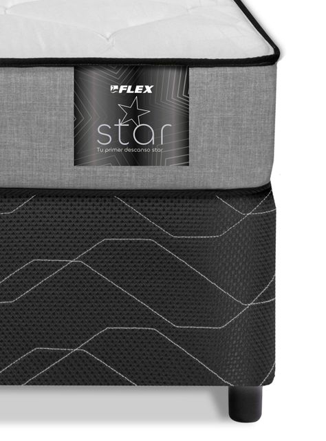 Cama Americana Star 2 Plazas + Set Asturias-2
