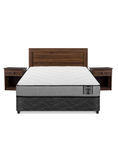 Cama Americana Star 2 Plazas + Set Asturias-1