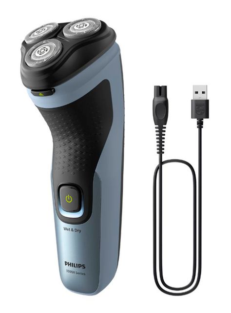 Afeitadora Eléctrica Serie 3000 USB X3063/00 Gris-2