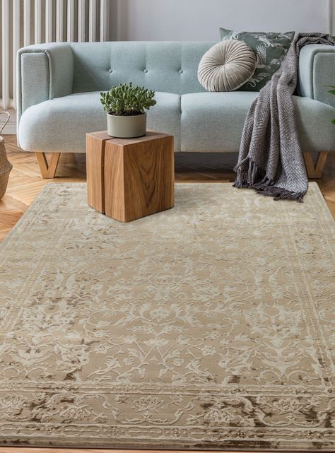 Alfombra 240 x 305 cm Babil Beige Geométrico-2