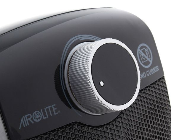 Calefactor Cerámico Airolite Curve Black 1800W-2