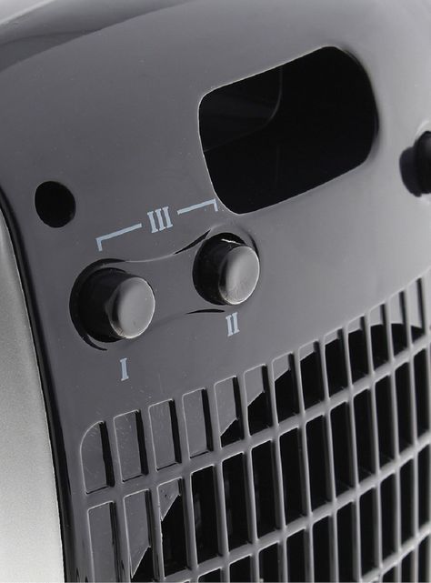 Calefactor Cerámico Airolite Curve Black 1800W-3