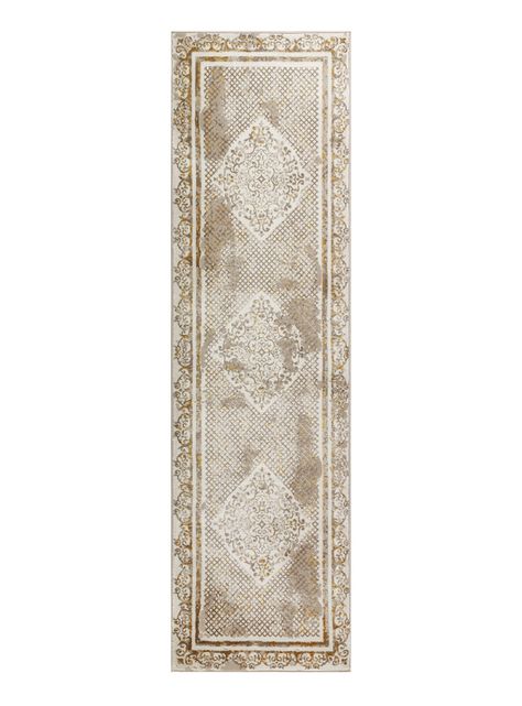 Alfombra Pasillo Babil 70 x 230 cm Dorada 2-0