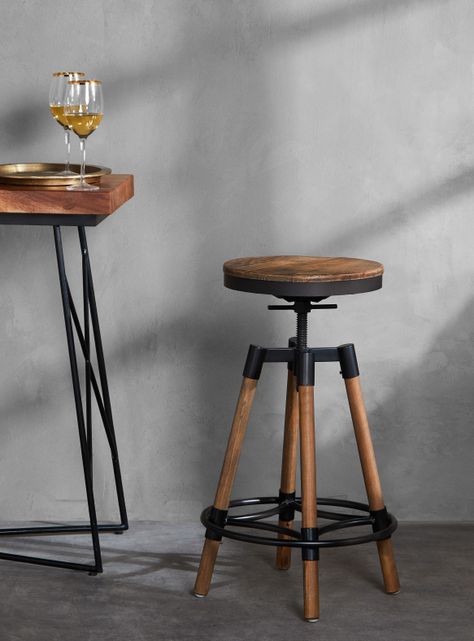 Piso de Bar Assen 65-80 cm-0