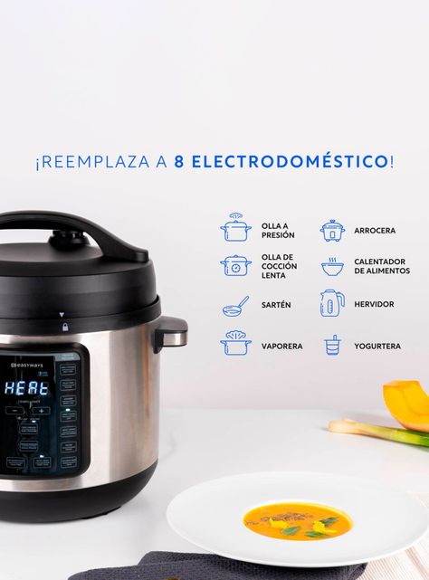 Olla de Cocción Fast Pot 7.6 Litros Ceramic+-3
