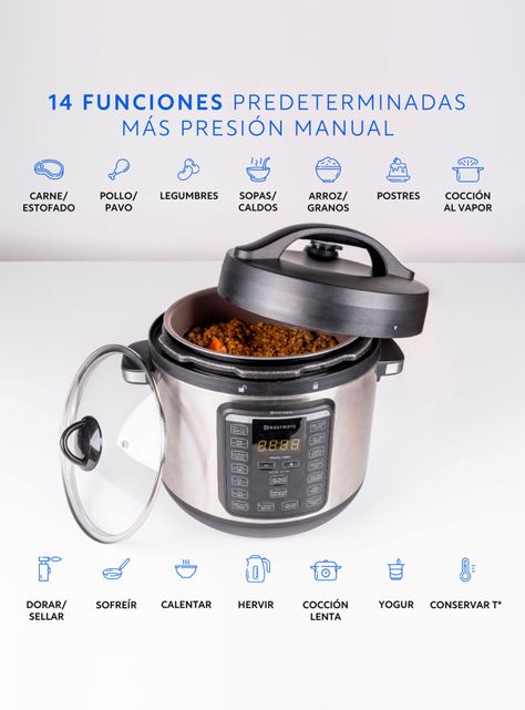 Olla de Cocción Fast Pot 7.6 Litros Ceramic+-2