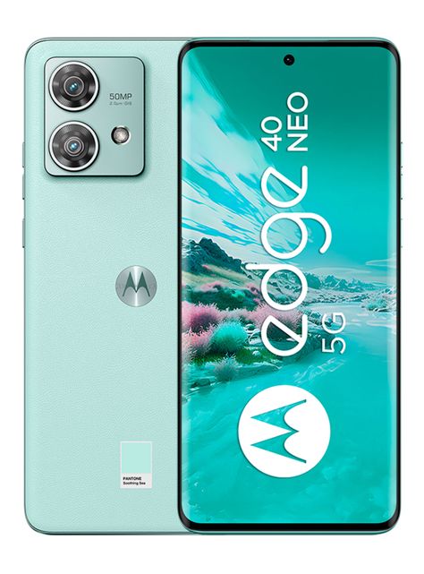 Smartphone Moto Edge 40 Neo 5G 256GB 6.5" Verde Liberado-0