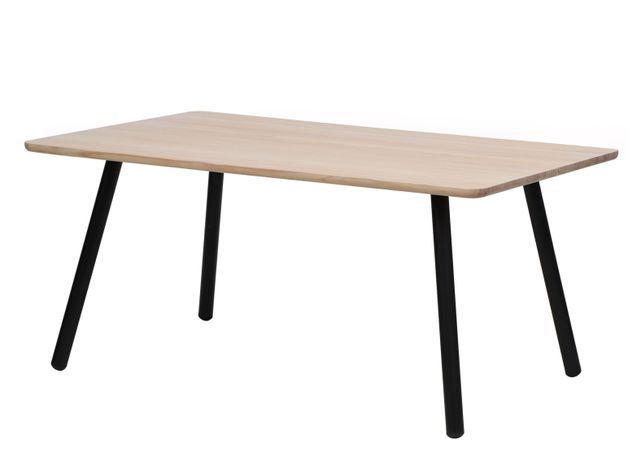 Mesa de Comedor Aula Natural Rectangular Medular-0