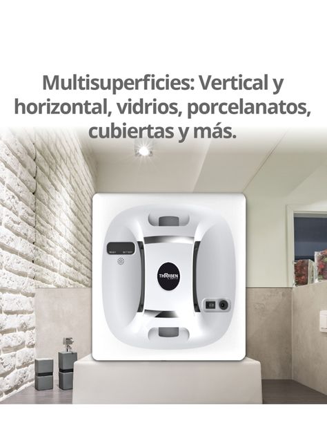 Aspiradora Robot Limpia Ventanas Thor V-BOT-2