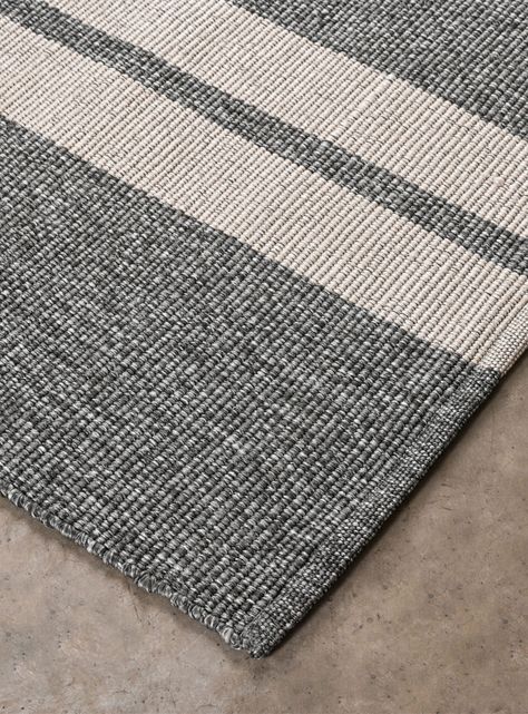 Alfombra Outdoor 250x350 cm Stripes Gris-1