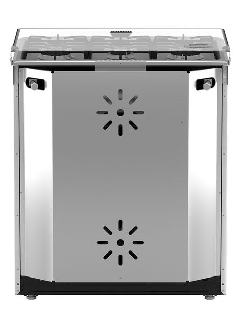 Cocina de Piso a Gas 76 cm Silver ANDES7620AG0-1