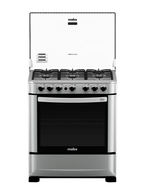 Cocina de Piso a Gas 76 cm Silver ANDES7620AG0-3