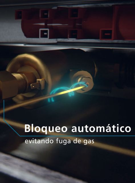 Cocina de Piso a Gas 76 cm Acero Inox ANDES7650FX1-3
