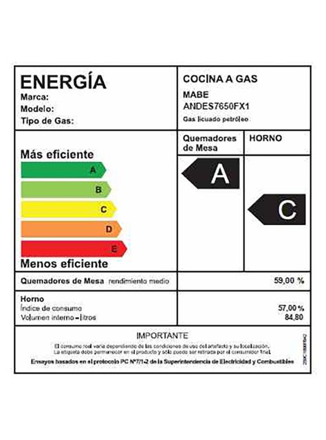 Cocina de Piso a Gas 76 cm Acero Inox ANDES7650FX1-5
