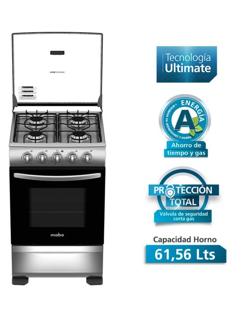 Cocina de Piso a Gas 52 cm Acero Inox CMC5110AX0 GL-2