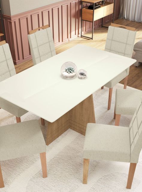 Juego de Comedor Novara 6 Sillas-3