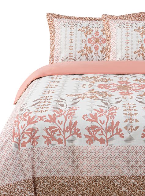 Funda Plumón Boho Flor Súper King-0
