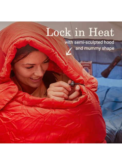 Saco de Dormir Momia Tidelands 40°F Coletherm Rojo-3
