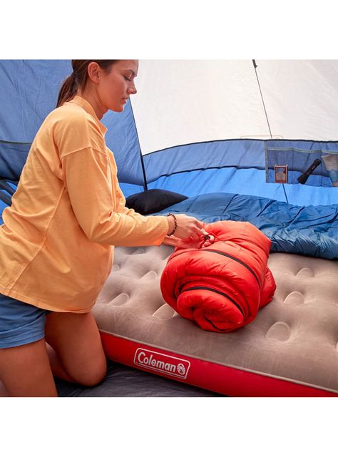 Saco de Dormir Momia Tidelands 40°F Coletherm Rojo-5