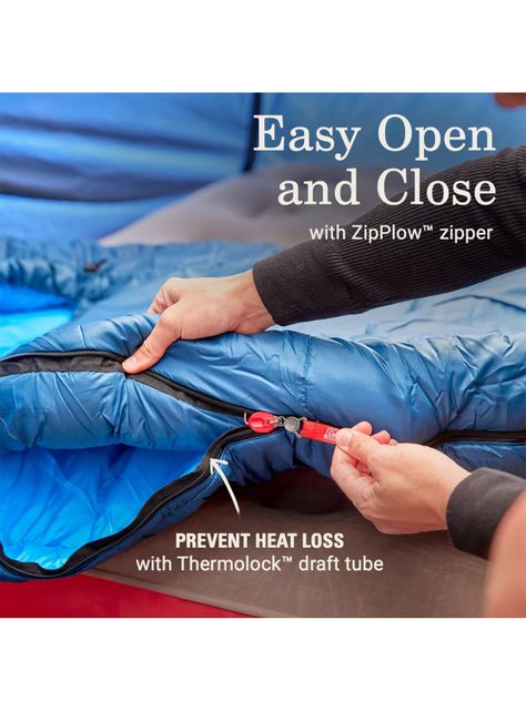 Saco de Dormir Momia Tidelands 30°F Coletherm Azul-4