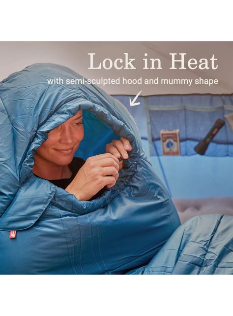 Saco de Dormir Momia Tidelands 30°F Coletherm Azul-3