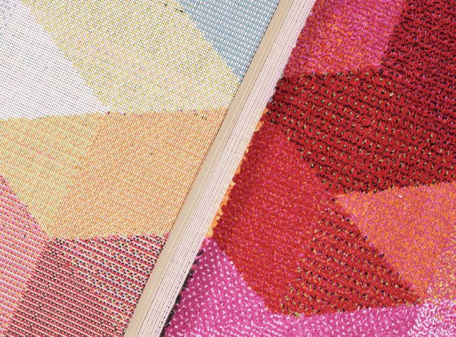 Alfombra Kaleidoscopio Multicolor 160x230 cm-2
