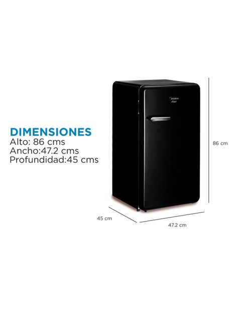 Frigobar Frío Directo 93 Litros MDRD142FGE30 Negro-1